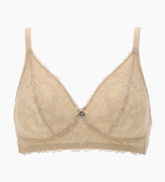 Сподели   Дантелен сутиен без банел Lepel Belseno 700 серия Romance