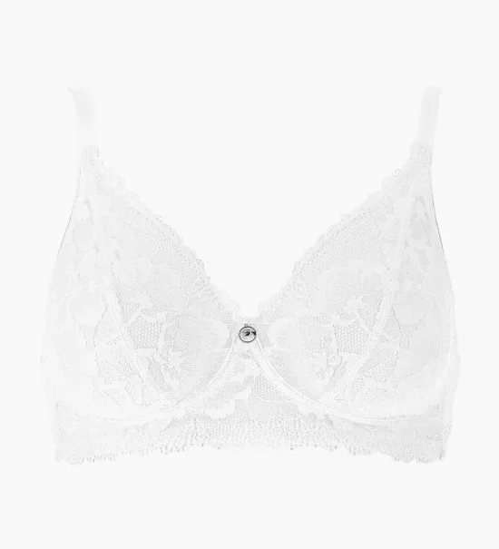 Сподели   Дантелен сутиен без банел Lepel Belseno 700 серия Romance