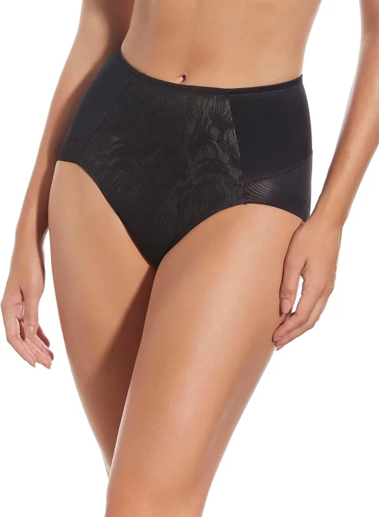 Стягащи бикини с висока талия и оформящ ефект Selene Faja Violetа