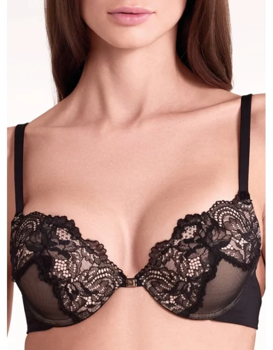 Сутиен с подплънка  LORMAR Push-Up Saten