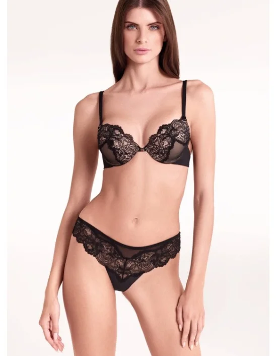 Сутиен с подплънка  LORMAR Push-Up Saten