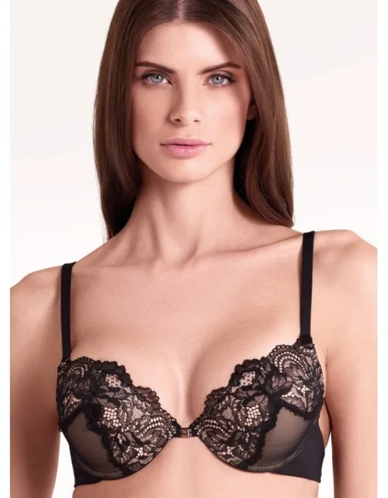 Сутиен с подплънка  LORMAR Push-Up Saten